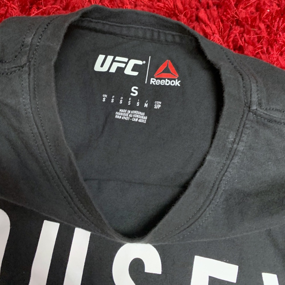 Reebok Ronda Rousey UFC Fighter Shirt Small Rowdy Ultimate Fighter - Picture 7 of 7